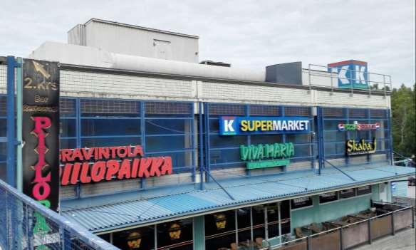 ostoskeskukselle.