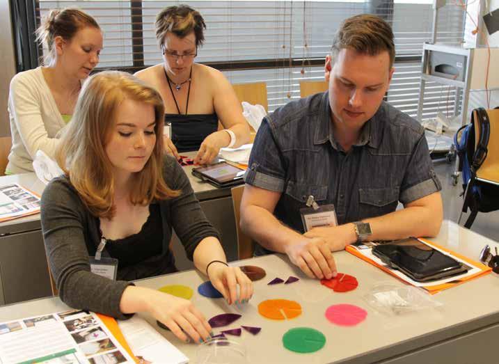 Kuva 28. Matematiikan koulutusten aiheet vaihtelevat toiminnallisesta matematiikasta ja matematiikan oleellisista käsitteistä tieto- ja viestintäteknologian käyttöön matematiikan opetuksessa.