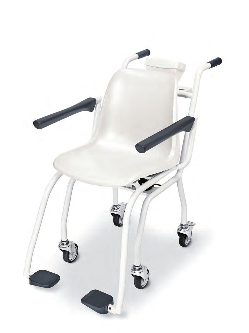 Tuoli- ja pyörätuolivaa'at Tuolivaaka ADE M400020 Käytännöllinen ja mukava tuolivaaka.