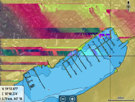 Lisätietoja on osoitteessa www.navionics.com. SC-tiheys Ohjaa SonarChartin ja SonarChart Liven käyrien tiheyttä.