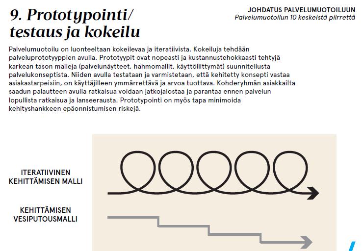 Piipahdun palvelumuotoiluun Tehdään prototyyppi ja
