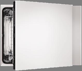 lattiaan heijastuva merkkivalo Jääkaappi, kalustepeitteinen (AEG) AGN71800S1 NoFrost