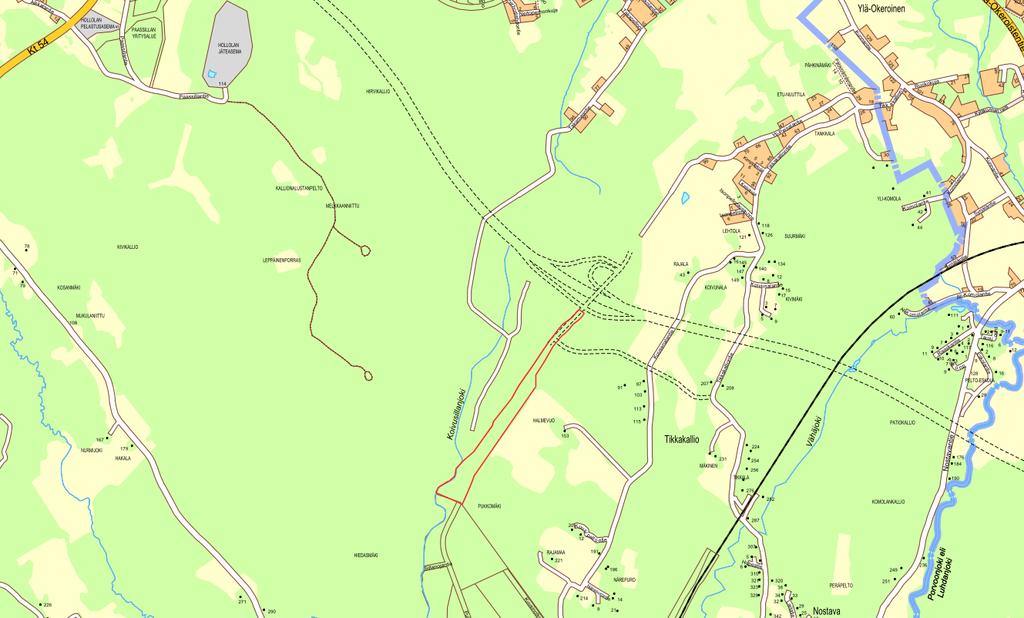 1 NOSTAVAN KATUYHTEYDEN ASEMAKAAVA OSALLISTUMIS- JA ARVIOINTISUUNNITELMA Kartanon (06) ja Nostavan (13) ja Vesalan (08) kunnanosat, tiloja 1:59, 3:27, 7:825, 15:74 ja 23:0 koskeva asemakaava.