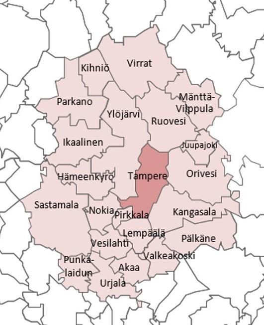 Pirkanmaa Väestö 31.12.