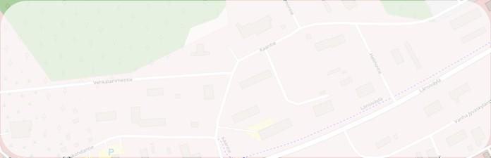 Keskuskatu / Savontie liittymä - Korotettu suojatie kavennuksin