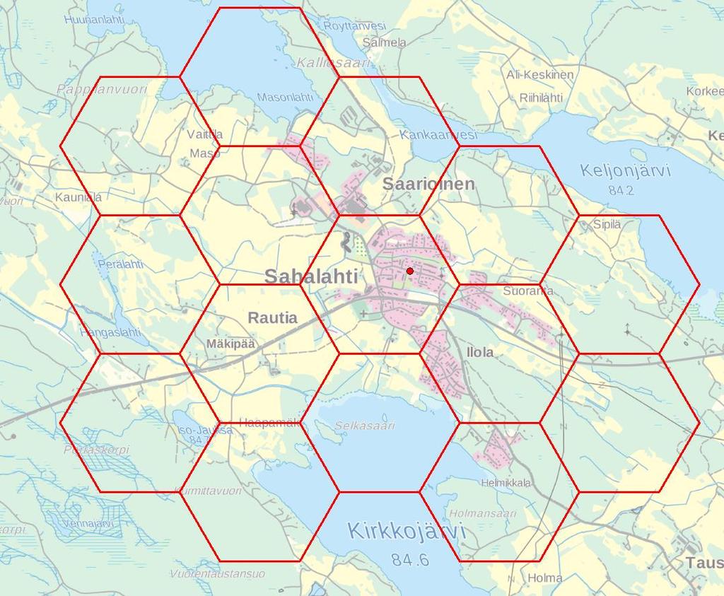 16 (65) 3.6.1 KANGASALA (Sahalahti) RISKILUOKKA 1-12/2017 AB 8min AB 15min AB 30min