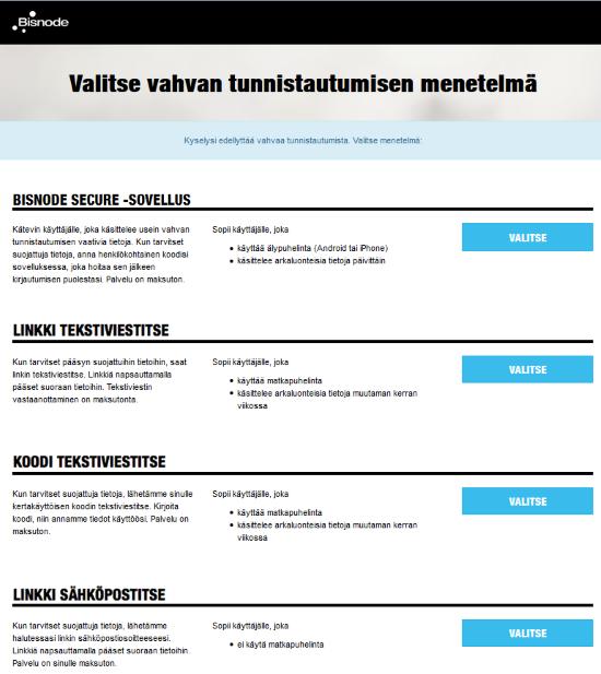 Tunnus luodaan ainoastaan kerran ja tarvitset sitä aina kun teet kyselyitä ruotsalaisista kuluttajista tai henkilöyhtiöistä.