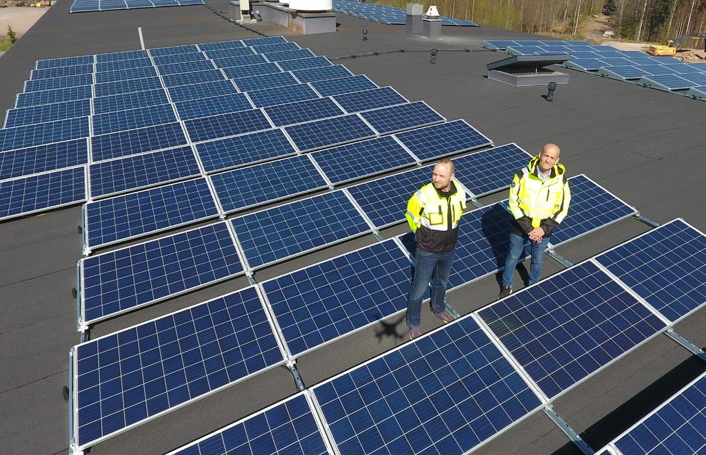 Alu-Releco investoi aurinkoenergiaan Kun yrityksen sähkönkulutus on melkein miljoona kilowattituntia vuodessa, ovat kaikki ideat kustannusten pienentämiseksi tervetulleita.
