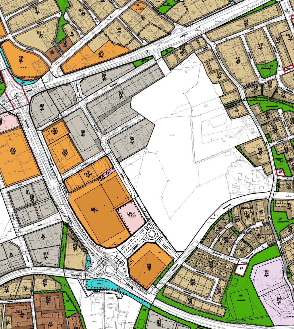 4 Asemakaava Suunnittelualueella on voimassa useita eri vaiheissa hyväksyttyjä asemakaavoja. Vanhin asemakaava on vuodelta 1976 ja uusin on kaupunginvaltuustossa 22.6.2015 10 hyväksytty Alangon kaupan alueen, Alanko I, asemakaava.