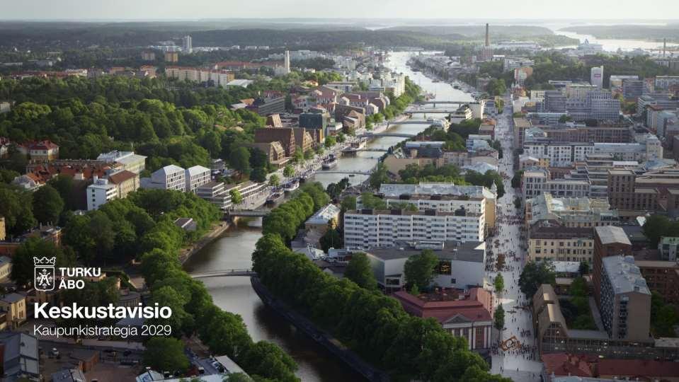 Turulle tehty vuosina 2016-2017 visio 2050 Kuinka Turusta ja tulisi parempi