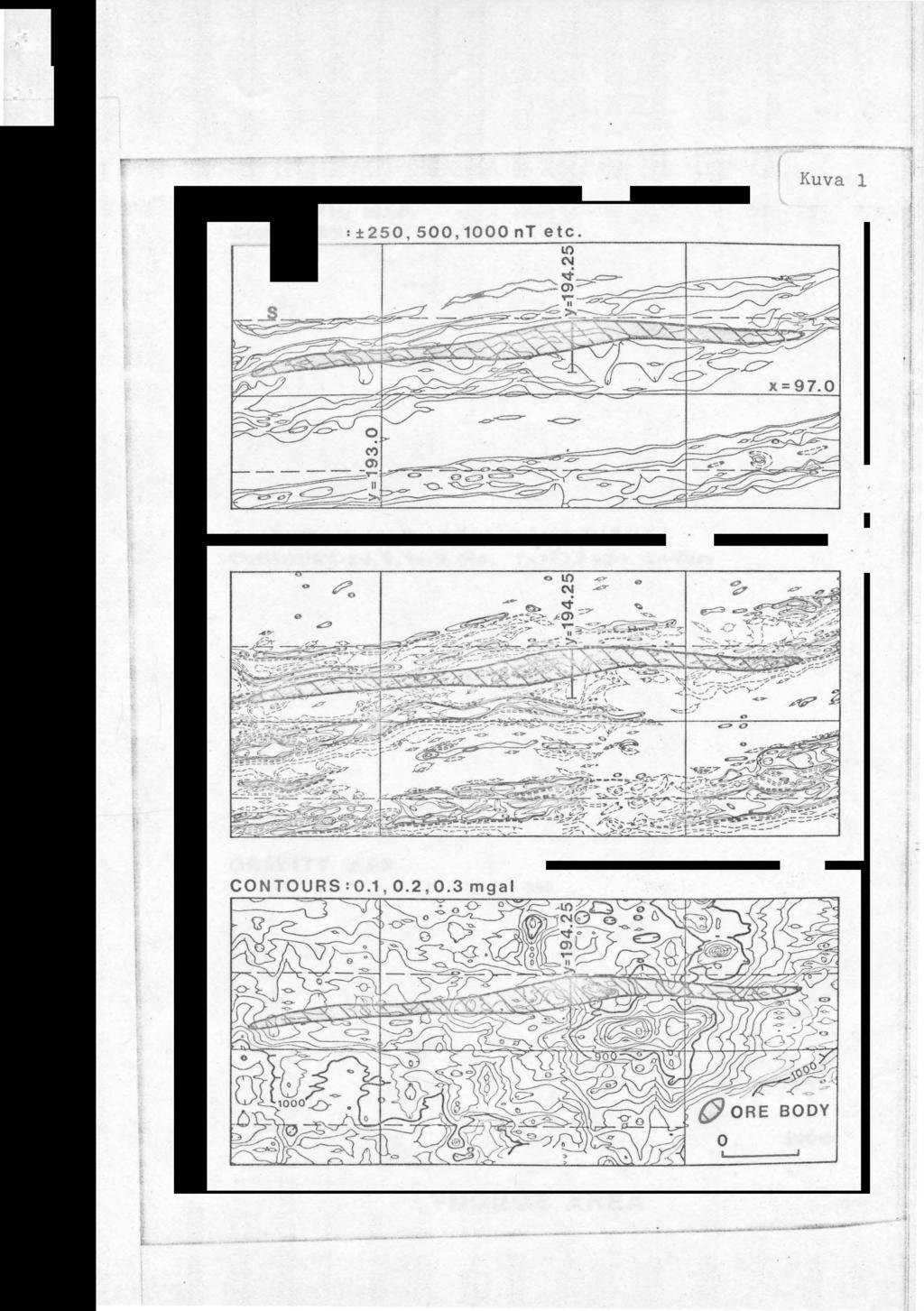 MAGNETIC MAP CONTOURS N _s t l!