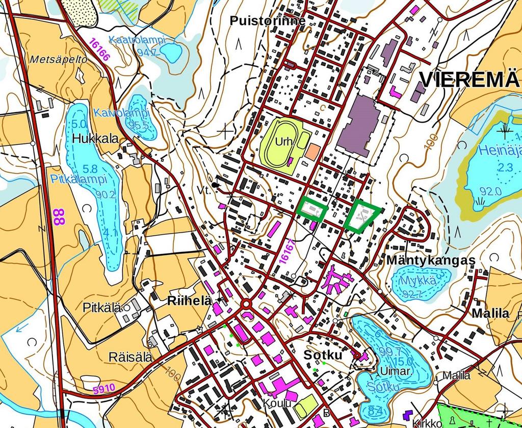 VIEREMÄN KUNTA MÄNTYKANKAAN ALUEEN ASEMAKAAVAN MUUTOS OSAKORTTELIT 124 JA 152 4 1. PERUS- JA TUNNISTETIEDOT 1.2 Tunnistetiedot Asemakaavan selostus, joka koskee päivättyä kaavakarttaa.