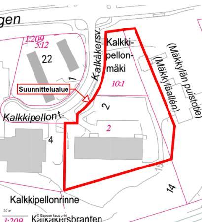 Hulevesiselvitys 3 (12) 1 Johdanto Suunnittelun kohteena on Espoossa osoitteessa Kalkkipellontie 2 sijaitseva tuleva K- Supermarket kauppapaikka. Hulevesiselvitys on tehty Kesko Oyj:n toimeksiannosta.