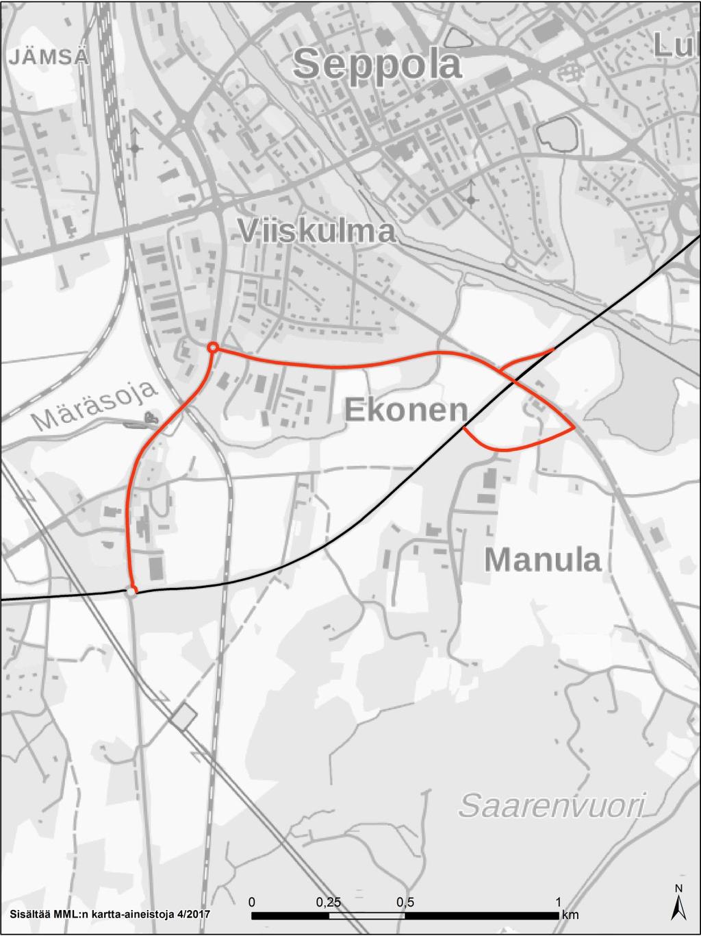 Varareitti 3 Jämsä, läntinen 1.