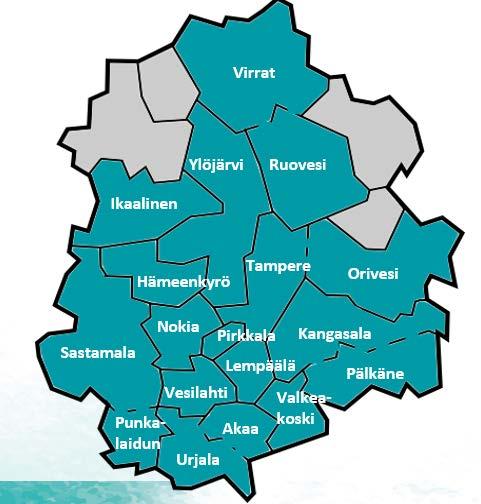 I&O kärkihankkeet v. 2016 2018 muutoksen ajureina: Ikäneuvossa mukana 18 Pirkanmaan kuntaa Mikä I&O?