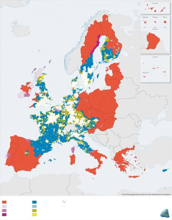 Alueiden palveluksessa 9 Kenelle? Laajentunut Euroopan unioni Rakennerahastot 2004 2006: tavoite 1- ja tavoite 2 -tukeen oikeutetut alueet Tavoite 1 Tavoite 1 Siirtymäkausi (31.12.