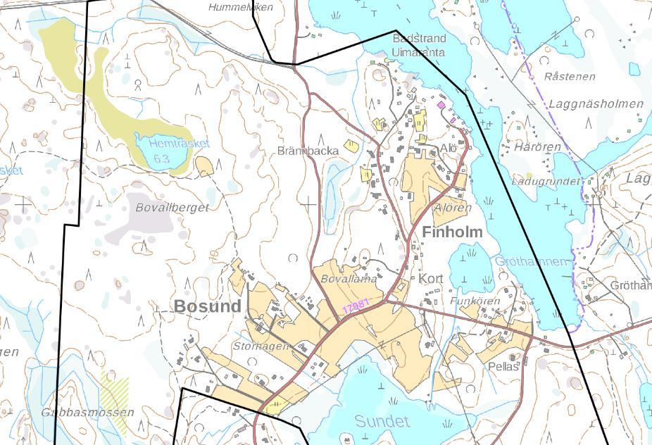 Tarkennukset asutuilta