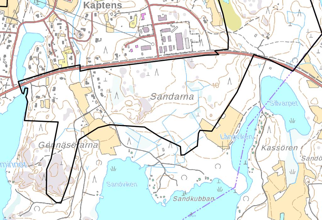 Tarkennus pohjoiselta