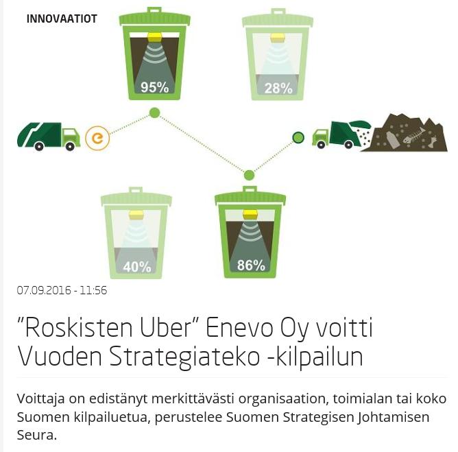 IoT Esimerkkejä https://www.kauppalehti.