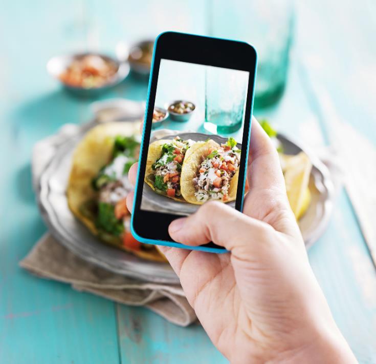 Oletko kuvannut ruokaannoksia ja jakanut kuvia sosiaalisessa mediassa?