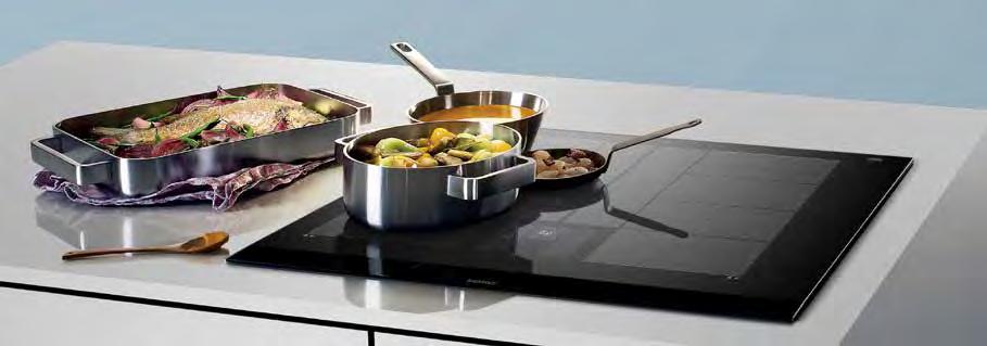 Induktiokeittotasot flexinduction flexinduction-keittotasot, fullflex freeinduction Uutuus ED877FSB1E 80 cm 1699 comfortdesign, touchslider-ohjaus 4 induktiokeittoaluetta, joista 1 combizone