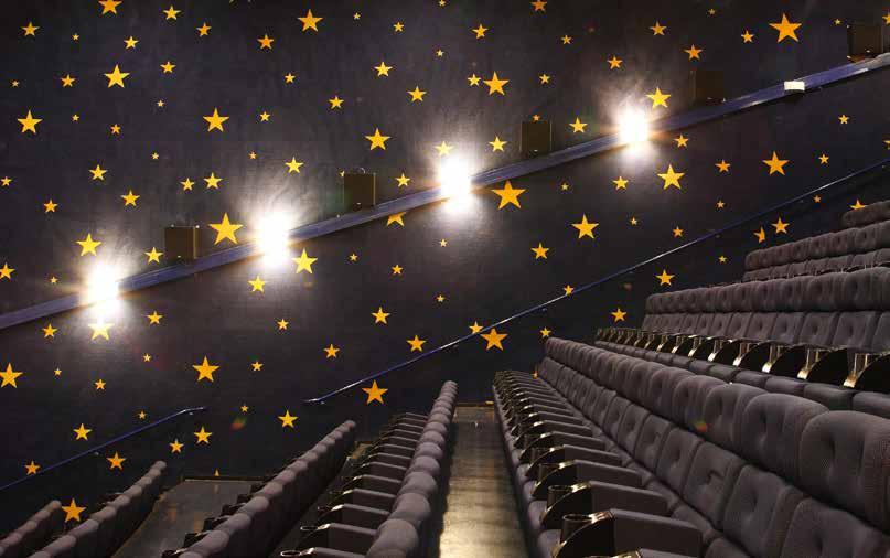 Markkinoiden johtavat järjestelmät elokuvateattereihin Ecophon on jo pitkään kehittänyt ja toimittanut akustiikkaratkaisuja elokuvateattereihin ja sillä on erittäin paljon tämän alan osaamista.