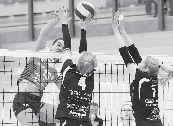TUOMAS PELTO SAVO VOLLEYSTA UUTTA VÄRIÄ LIIGAAN Lentopallon Mestaruusliigassa pelaa tällä kaudella yhdeksän miesten joukkuetta ja myös yhdeksän naisten joukkuetta.