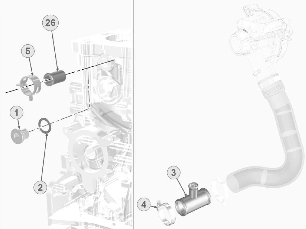 3.23 Hytin lämmityssovite / Fitting for cabin heating / Part no Kit Incl.