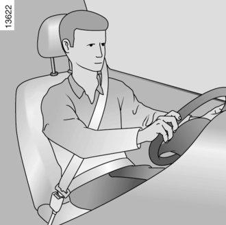 TURVAVYÖT (1/5) Oman turvallisuutesi vuoksi pidä turvavyö kiinnitettynä aina auton ollessa liikkeellä. Turvavöiden käytössä on huomioitava sen maan tieliikennelaki, jossa ajat.