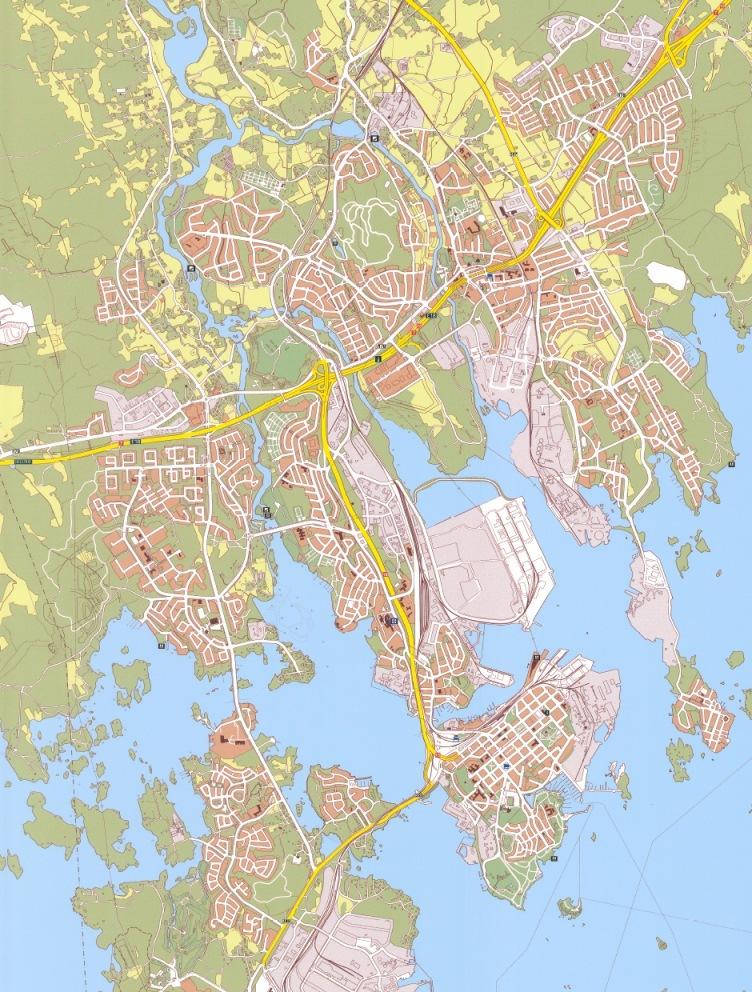 Alueiden liikenteen päästöjen ero verrattuna keskiarvoon (CO2ekv/hlö, vuosi)* Veikkola + 8,8 % Tommonpolku - 0,3 % Räski 1 + 5,2 % Munsaari + 7,1 % *keskiarvo laskettu ilman Karhulanniemeä punainen =