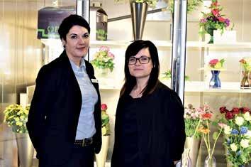 ( Pyhäseläntie 11) Uudet yrittäjät Mari Venäläinen, 29, ja Petra Niemeläinen, 26, ovat positiivisesti yllättyneet mukavasta vastaanotosta Hammaslahdessa.