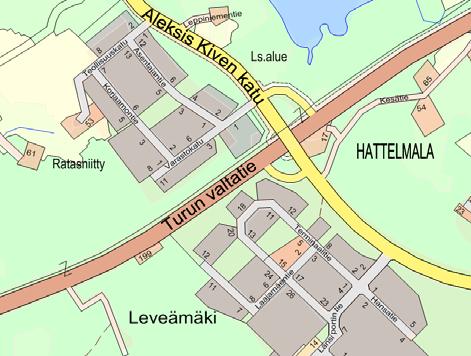 Kuvat: Suunnittelualueen sijainti Asemakaava koskee Luolajan kaupunginosan (22) korttelia 62 (tontit 1-5) ja osa-alueita kiinteistöistä Tiensivu 109-402-13-3 ja Kivikko 109-402-14-2.