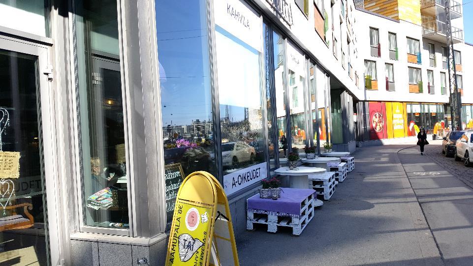 5. KESKUSTAN JA KÄSKYNHALTIJANTIEN LIIKETILOJEN SUUNNITTELUPERIAATTEITA Päivittäistavarakaupalla on paikalliskeskuksissa suuri merkitys päivittäisten asiointivirtojen vakauttajana.
