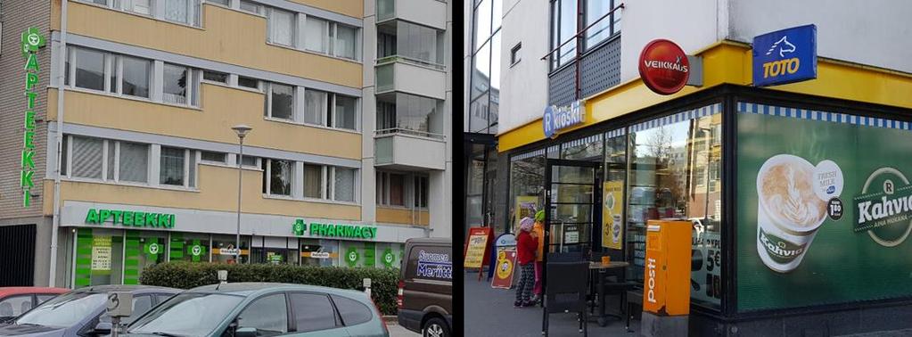 5.3. Liikkeiden keskikokoja paikalliskeskuksessa Päivittäistavarakauppa hakee nykyään liiketiloja pääosin kahdessa kokoluokassa.