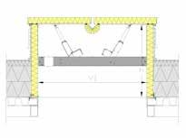 U-vērtība 0,45 W/m 2 K Paaugstinājuma augstums standarta 800 mm, pēc pasūtījuma 200 vai 400 Piedziņa 24 VDC, 48 VDC vai motors izmērs V1 mm x mm Strāvas patēriņš A