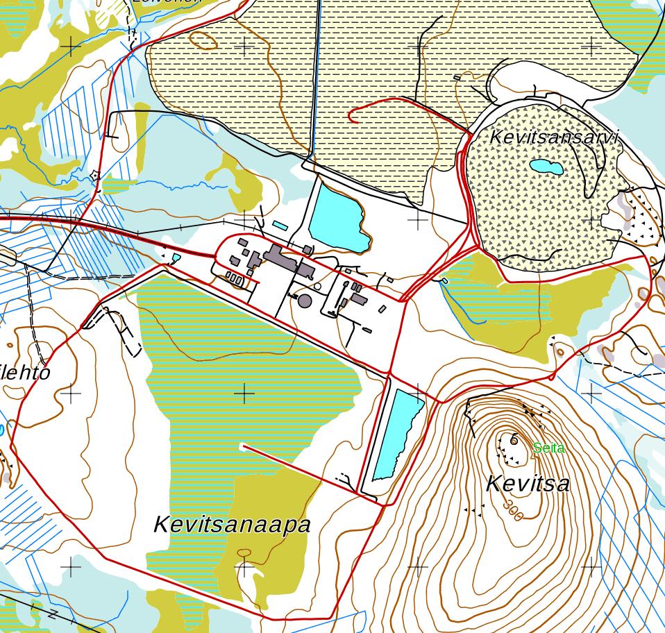 2 YLEISET TIEDOT KOHTEESTA 2.1 Toiminnan ja ympäristön kuvaus Kevitsan kaivosalue sijaitsee Sodankylän kunnassa, Petkulan kylän läheisyydessä.