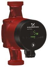 183,- Pumppu toimii, elämä on hyvää 4615243 Grundfos ALPHA2 25-40 180 LÄMPÖJOHTOPUMPPU ALPHA2-kiertovesipumpun AUTOADAPTtoiminto tekee käytöstä helppoa ja säästää
