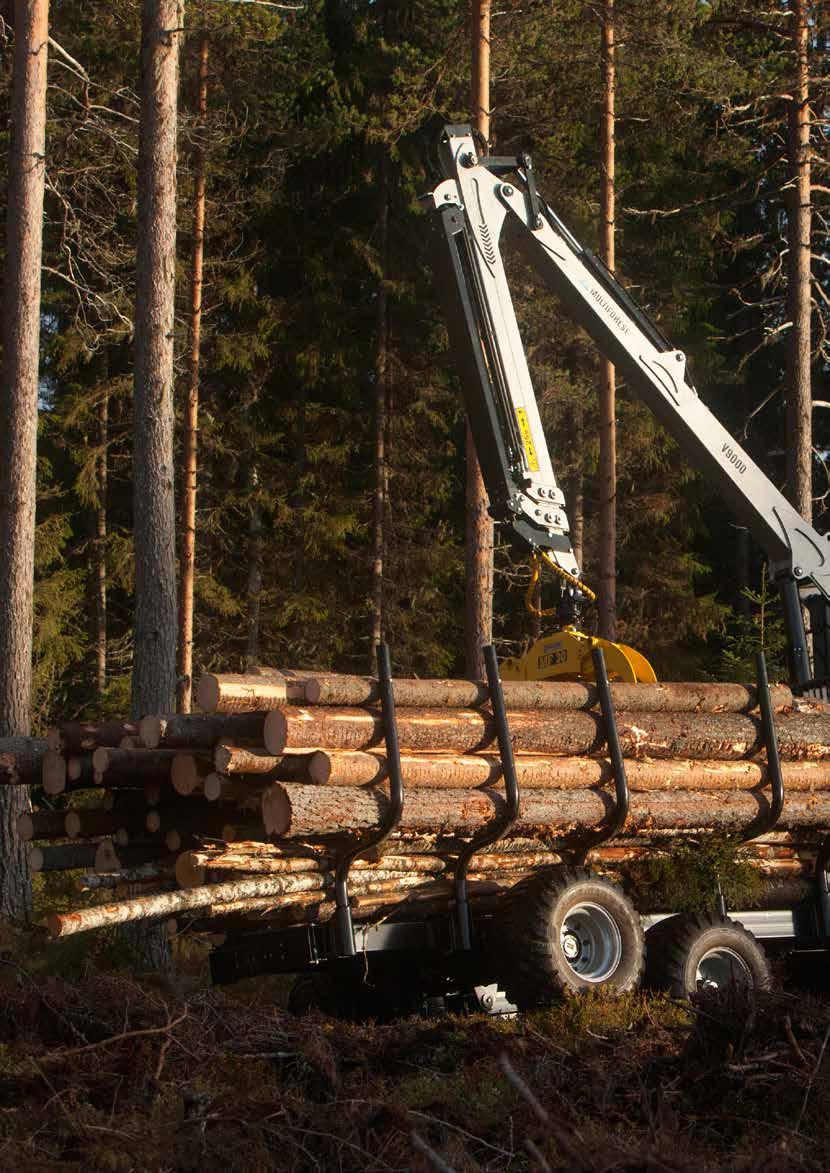 Sisältö EDUT 4 7 METSÄPERÄVAUNUT 8 11 PERÄVAUNU/KUORMAIN- YHDISTELMÄT 12 13