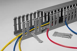 3.7 Kaapelisuojaus Johdotuskourut Johdotuskourut, PVC HelaDuct HTWD-PW HelaDuct HTWD-PW PVC-johdotuskourut sähkökeskuksiin ja teollisuuden keskus-, pulpetti- ja kytkentäkaappeihin.