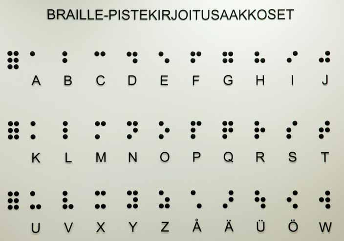 PISTELE MENEMÄÄN! -oppimateriaali on tarkoitettu itsenäiseen näön avulla tapahtuvaan opiskeluun.