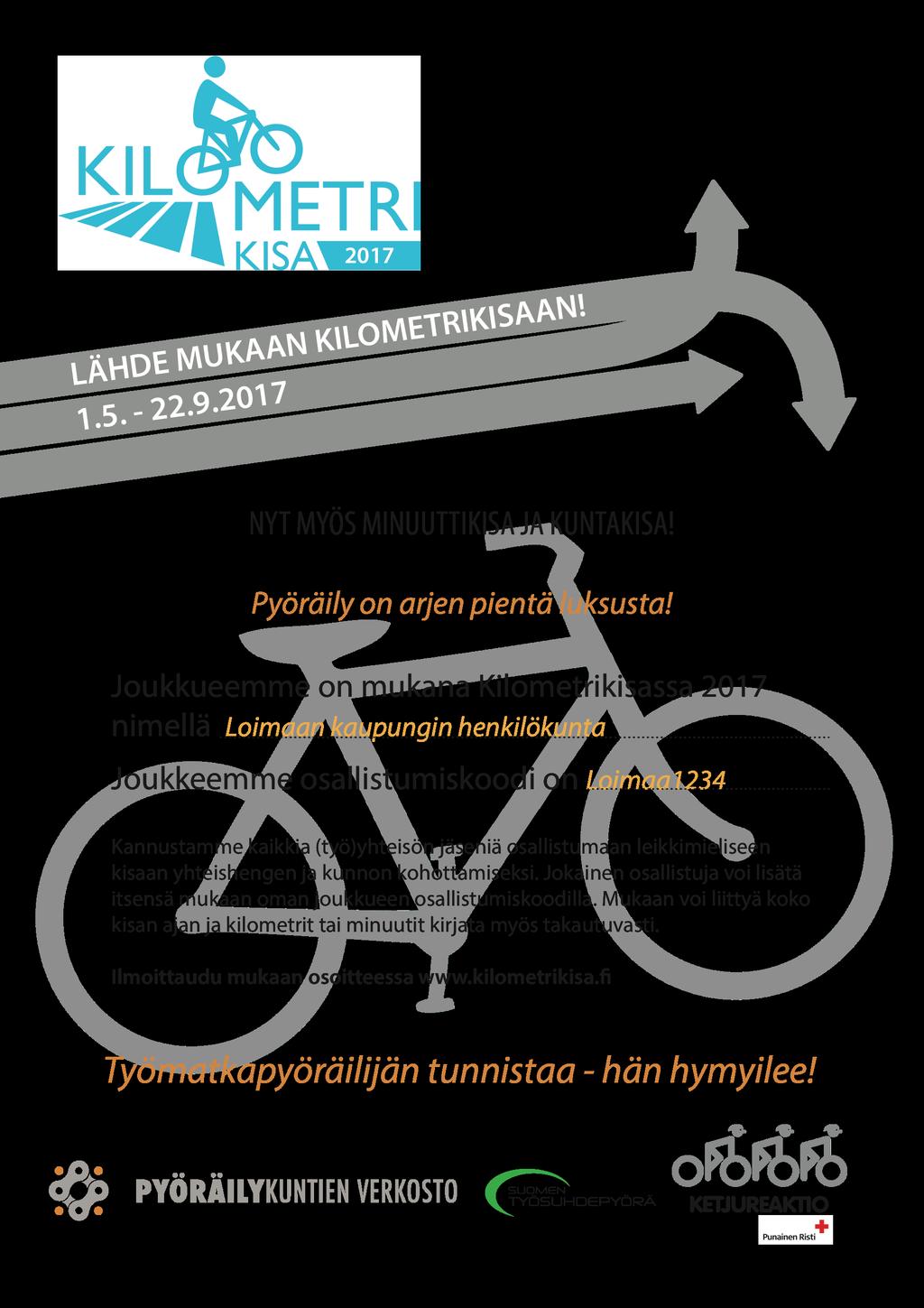 3. Kilometrikisa- kampanja Loimaan