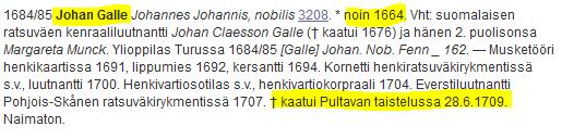 Rautu, Gallen läänitys Leinikylä,