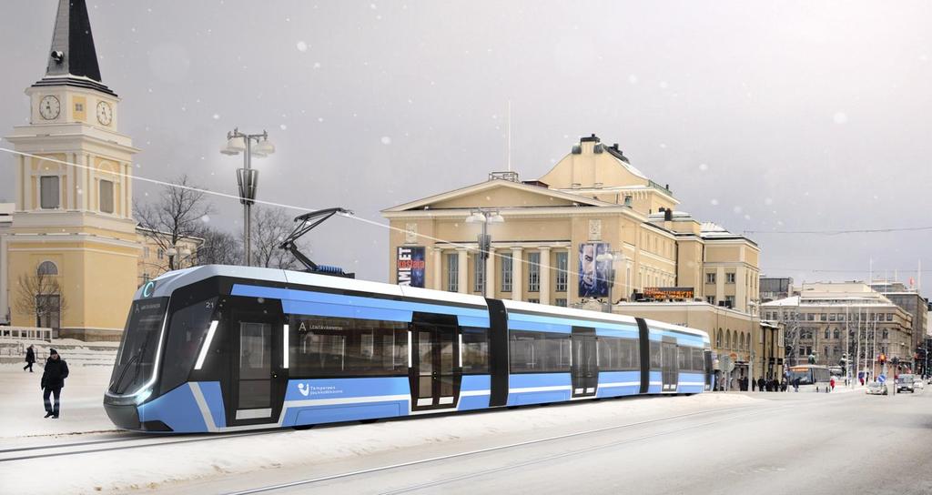 Pyynikintori Raitiotie TAYS Hervanta 2017-2021 raitiotien rakennusaika 7 uutta siltaa ja 10