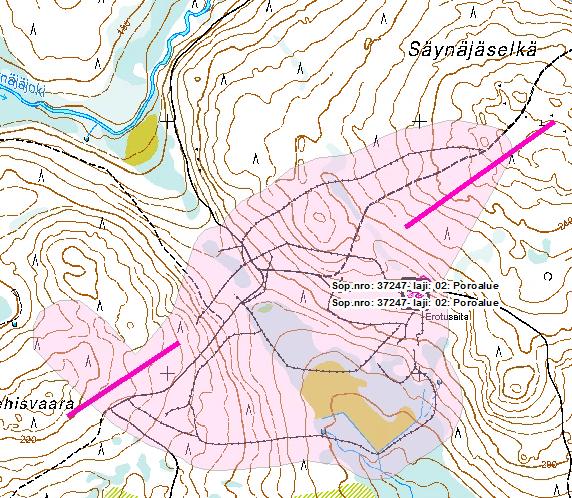 2.1. Poronhoidon edellytysten huomiointi metsän käsittelyssä esim.