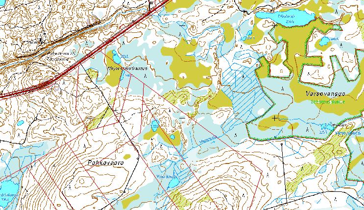 Luonnonvaratiedot eri tasoilla Metsätalouden