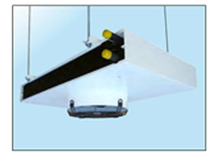 Fan speed can be regulated by our speed switches. Ceiling suspension Warmex units can be delivered with adjustable ceilingthermostat suspensions.