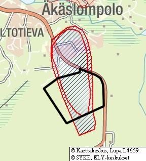 Pohjavesialueen kokonaispinta-ala on 1,25 km2 ja muodostumisalueen pinta-ala 0,88 km2 ja arvioitu antoisuus 90 m2/d (lähde: Ympäristöhallinnon Hertta-tietojärjestelmä).