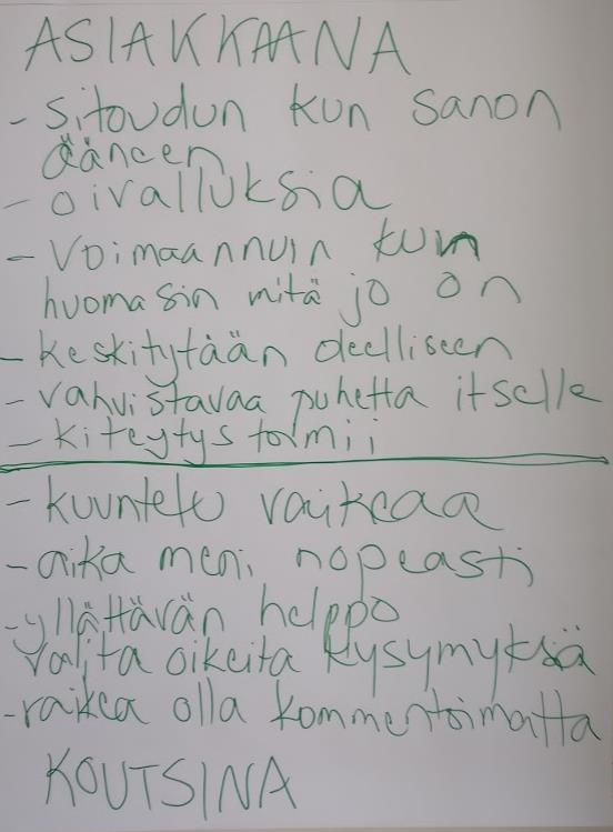 Kokemuksia