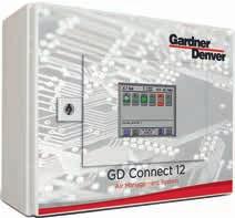 Järjestelmä ohjaa älykkäästi enintään neljää vakionopeuksista kompressoria. GD Connect 4 GD Connect 12 Sekvensseri, joka säästää energiaa jopa 35 %!