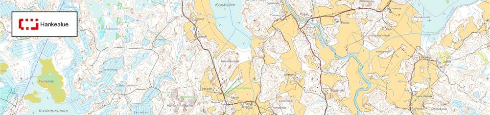 9.1 Yhdyskuntarakenne, maankäyttö ja kaavoitus 45 Destian kaavailema kiviaineksen ottoalue